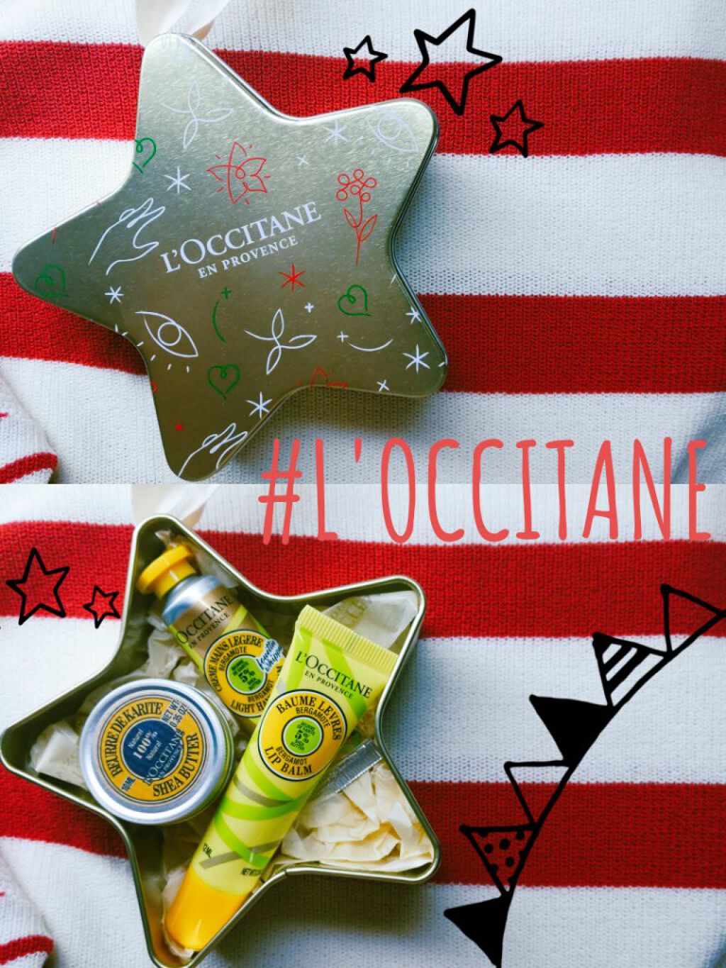 テ・アールグレイ シア リップバーム/L'OCCITANE/リップケアを使ったクチコミ（1枚目）