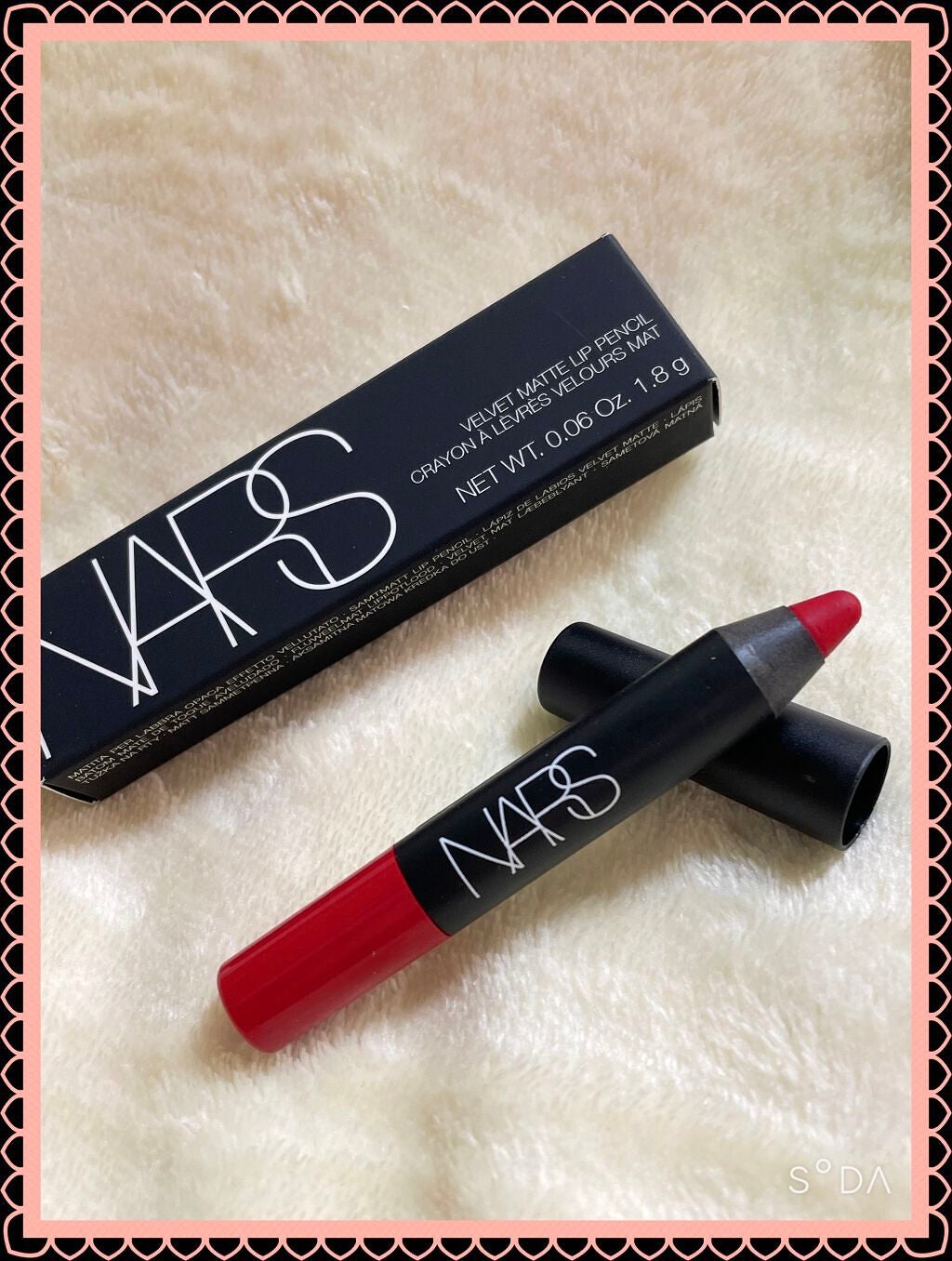 ベルベットマットリップペンシル/NARS/リップライナーを使ったクチコミ(5枚目)