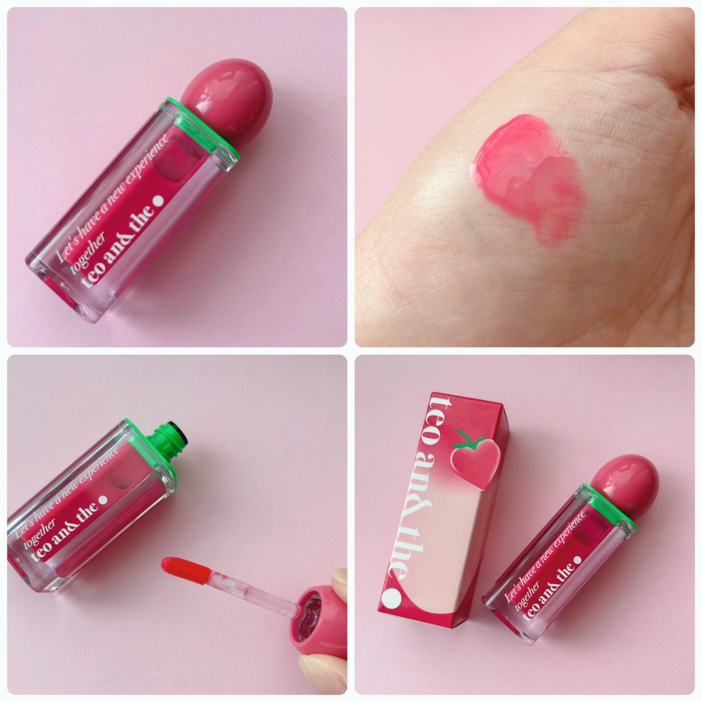 teo and the Verry Jellow/タオアンダー/リップグロスを使ったクチコミ(2枚目)