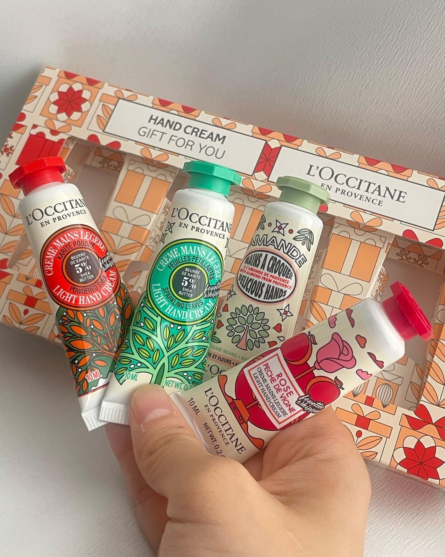 ハンドクリームGIFT FOR YOU 2023/L'OCCITANE/その他キットセットを使ったクチコミ(1枚目)