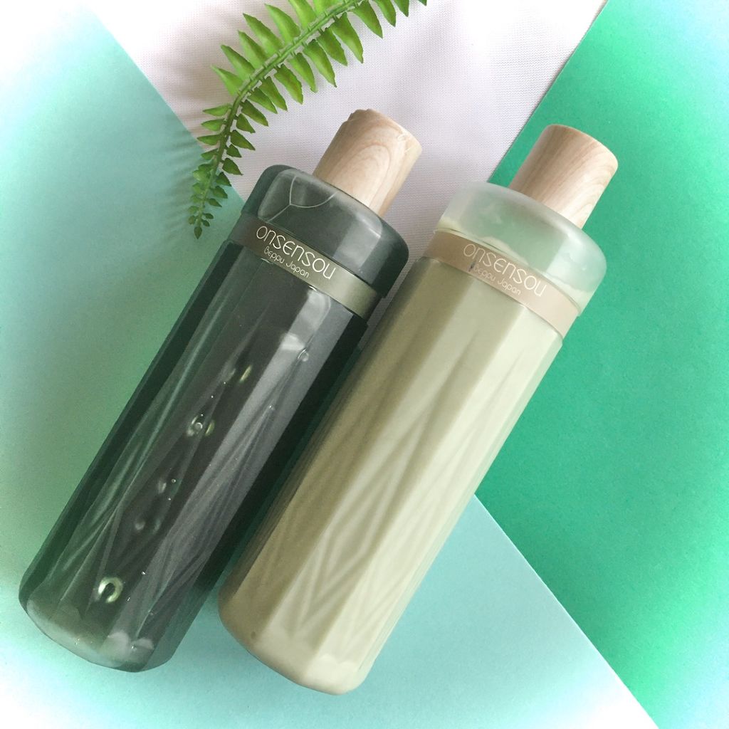 温泉藻配合頭皮ケアシャンプー／トリートメント/ONSENSOU/市販シャンプーを使ったクチコミ（1枚目）