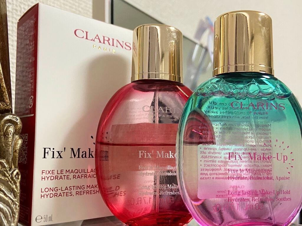 フィックス メイクアップ/CLARINS/ミスト状化粧水を使ったクチコミ(2枚目)