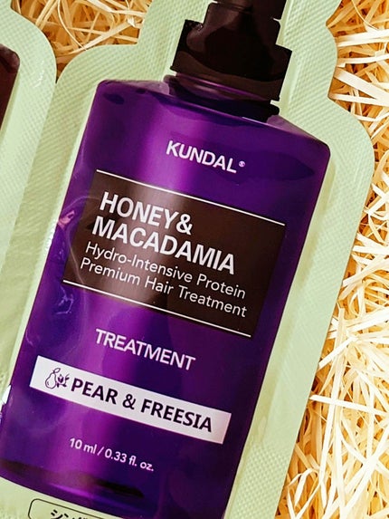 クンダル H&Mシャンプー/ヘアトリートメント ペアー&フリージア/KUNDAL/市販シャンプーを使ったクチコミ(5枚目)