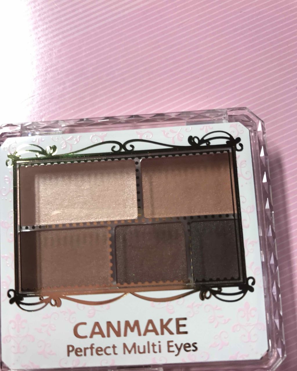 パーフェクトマルチアイズ/キャンメイク/アイシャドウパレットを使ったクチコミ(2枚目)