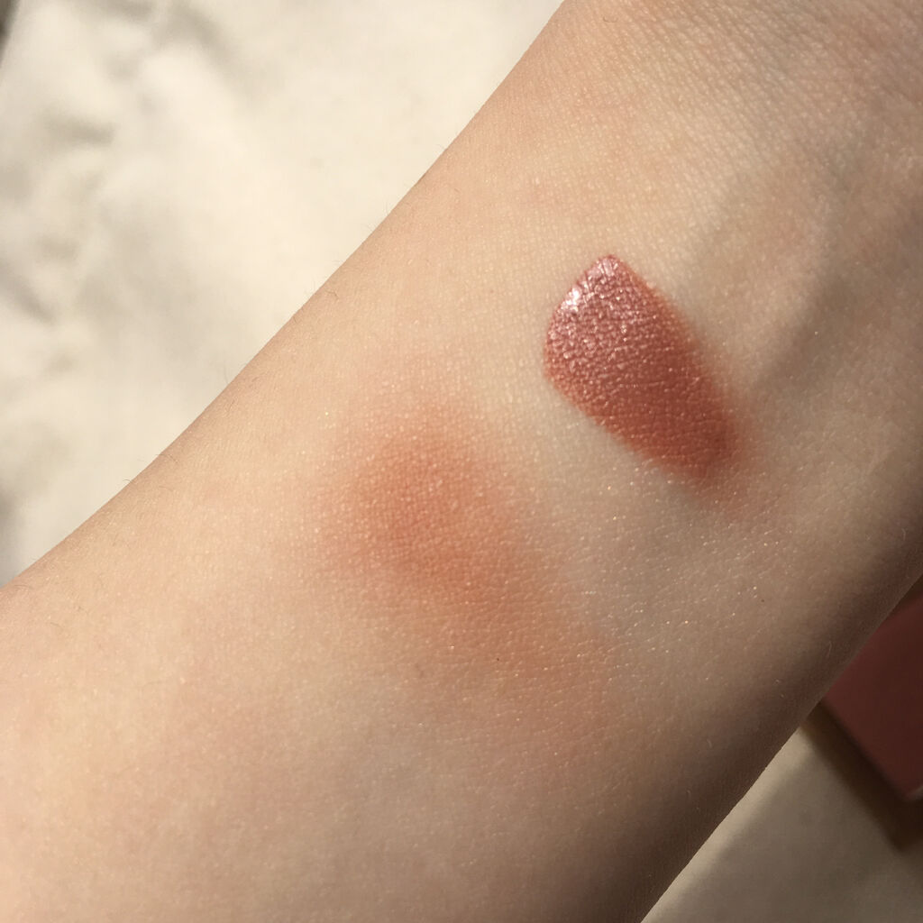 gemini cheek and eye/la peau de gem./ジェル・クリームチークを使ったクチコミ（2枚目）