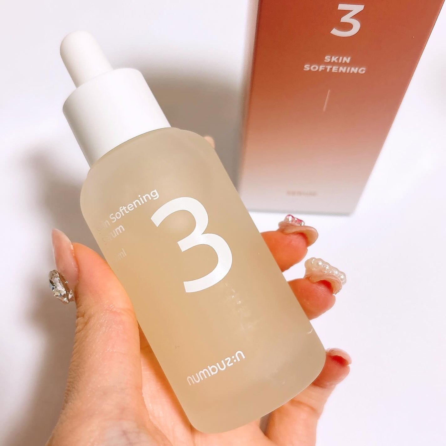 3番 すべすべキメケアセラム/numbuzin/美容液を使ったクチコミ(5枚目)