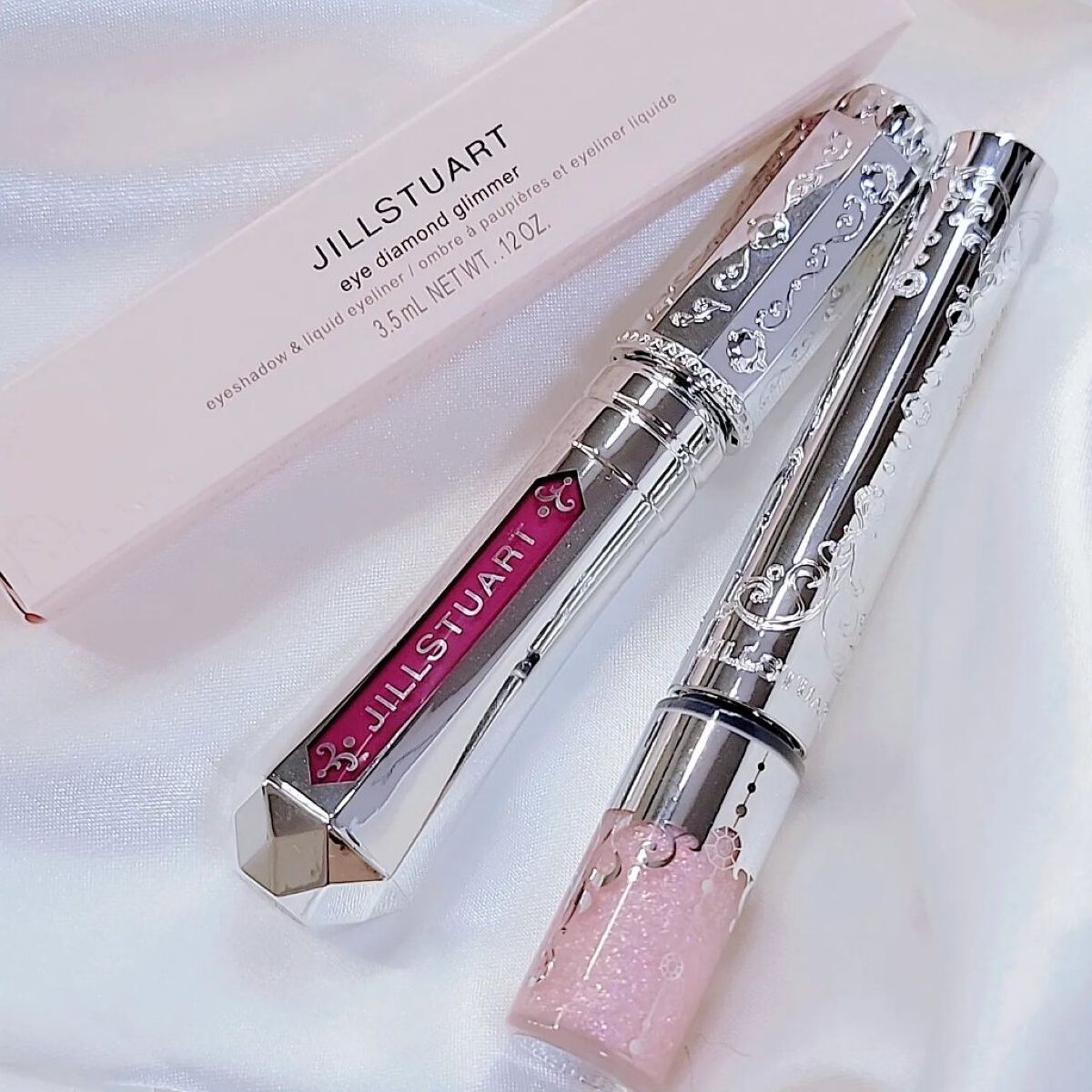 ジルスチュアート　アイダイヤモンド グリマー/JILL STUART/グリッターを使ったクチコミ（1枚目）