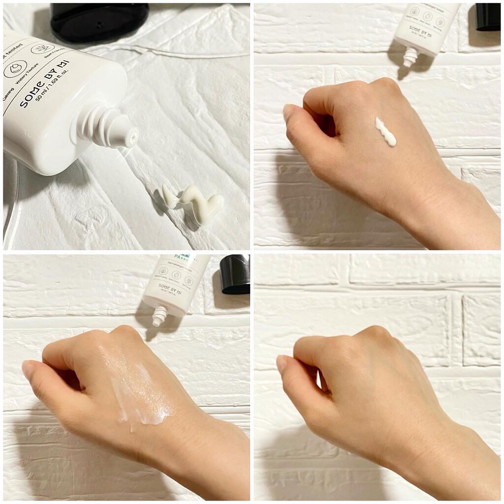 TRUECICA アクアカーミング日焼け止め/SOME BY MI/日焼け止めクリームを使ったクチコミ(4枚目)