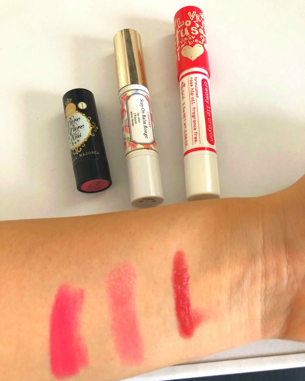 クリーミークレヨンリップ/ettusais/口紅を使ったクチコミ(2枚目)