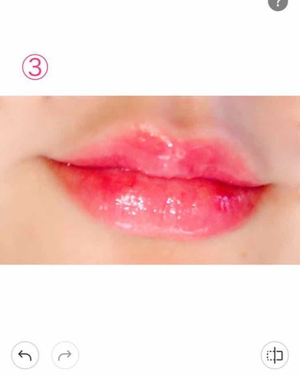 プランプカラーリップ/CHOOSY/リップグロスを使ったクチコミ(3枚目)