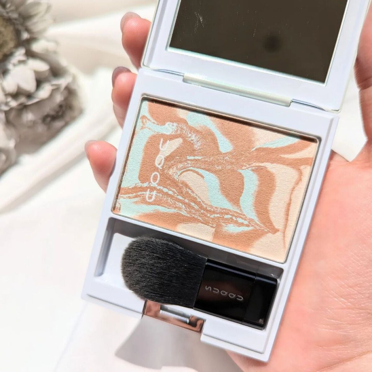 ピュア カラー ブラッシュ/SUQQU/パウダーチークを使ったクチコミ(3枚目)