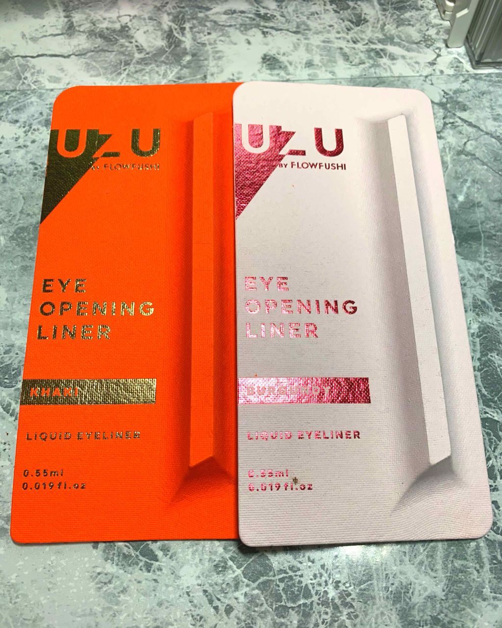 EYE OPENING LINER/UZU BY FLOWFUSHI/リキッドアイライナーを使ったクチコミ(1枚目)