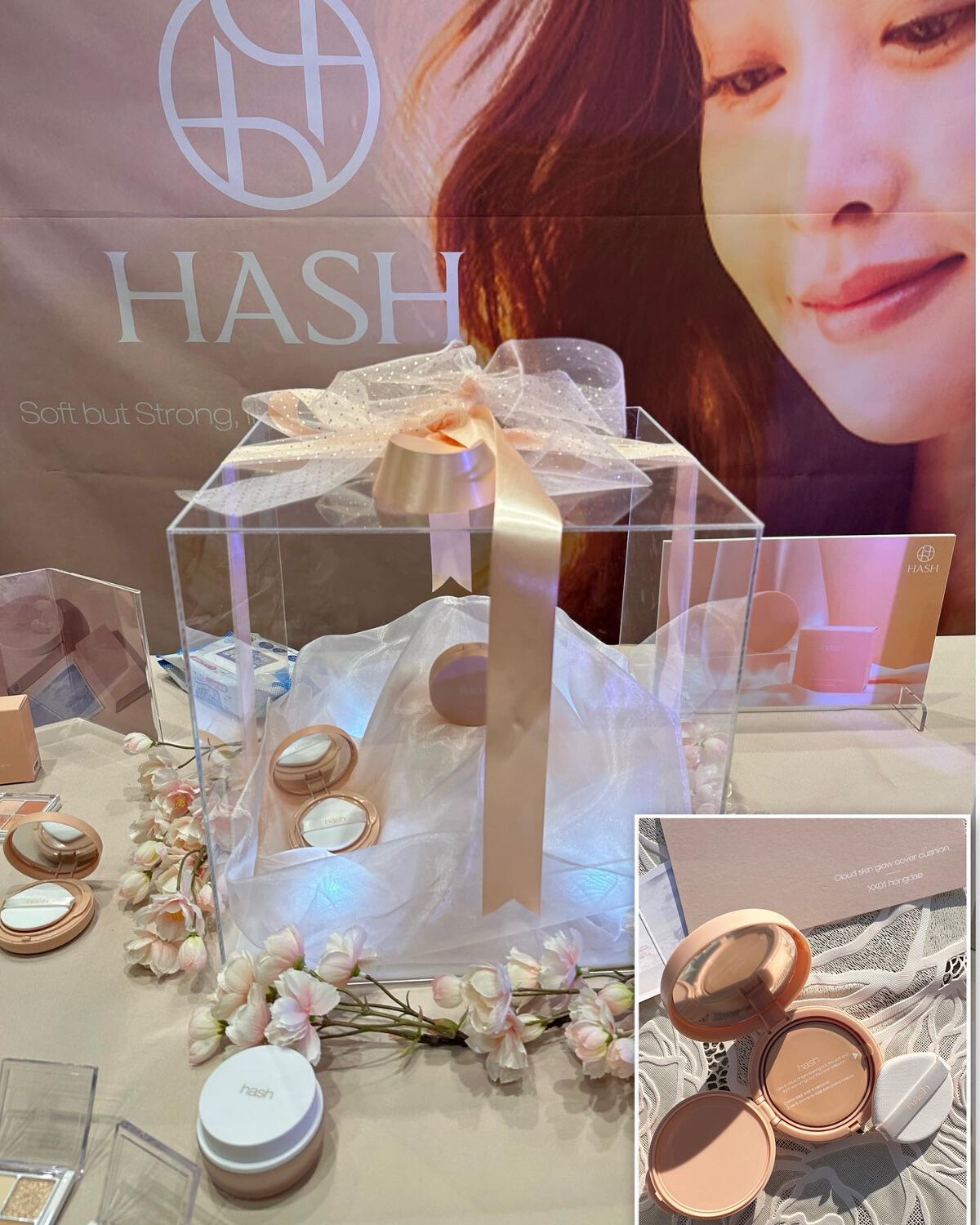 クラウド スキン グロー クッション XX01 ホンデ ピンクベージュ/HASH/クッションファンデーションを使ったクチコミ（1枚目）