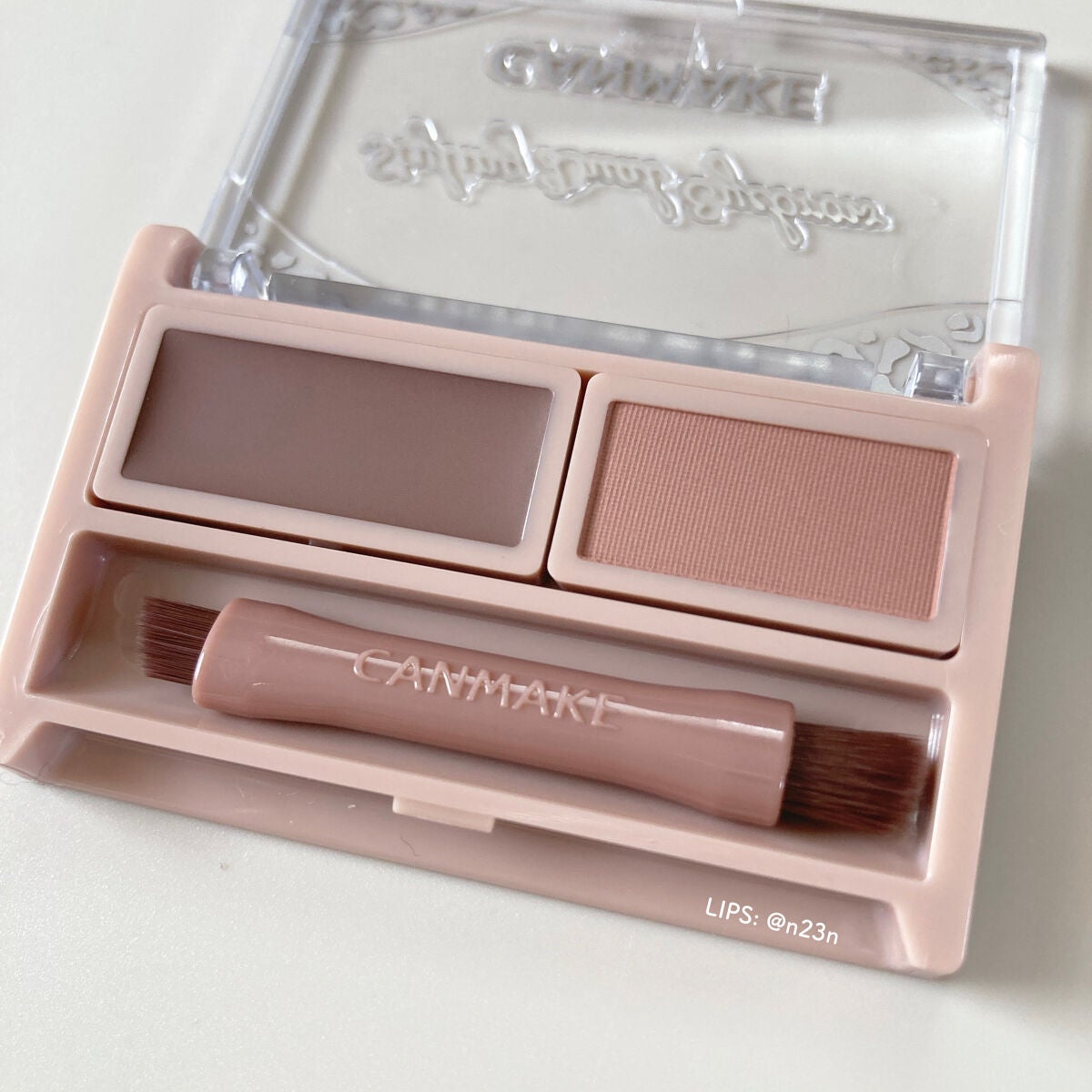 スタイリングデュアルアイブロウ/キャンメイク/アイブロウを使ったクチコミ(9枚目)