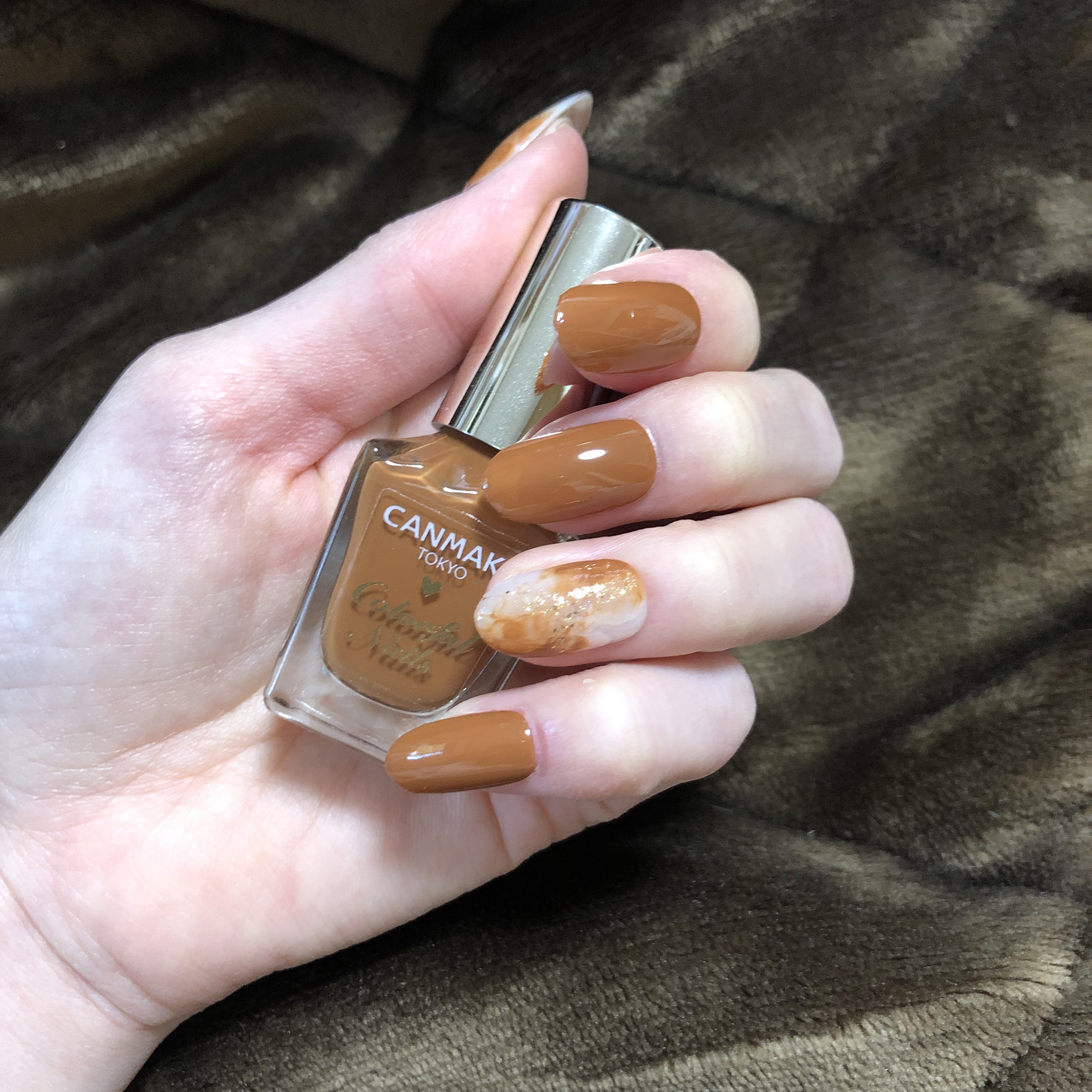 カラフルネイルズ/キャンメイク/マニキュアを使ったクチコミ（1枚目）