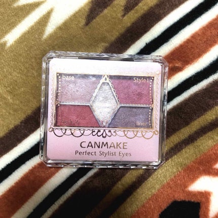 【旧品】パーフェクトスタイリストアイズ/キャンメイク/アイシャドウパレットを使ったクチコミ(1枚目)