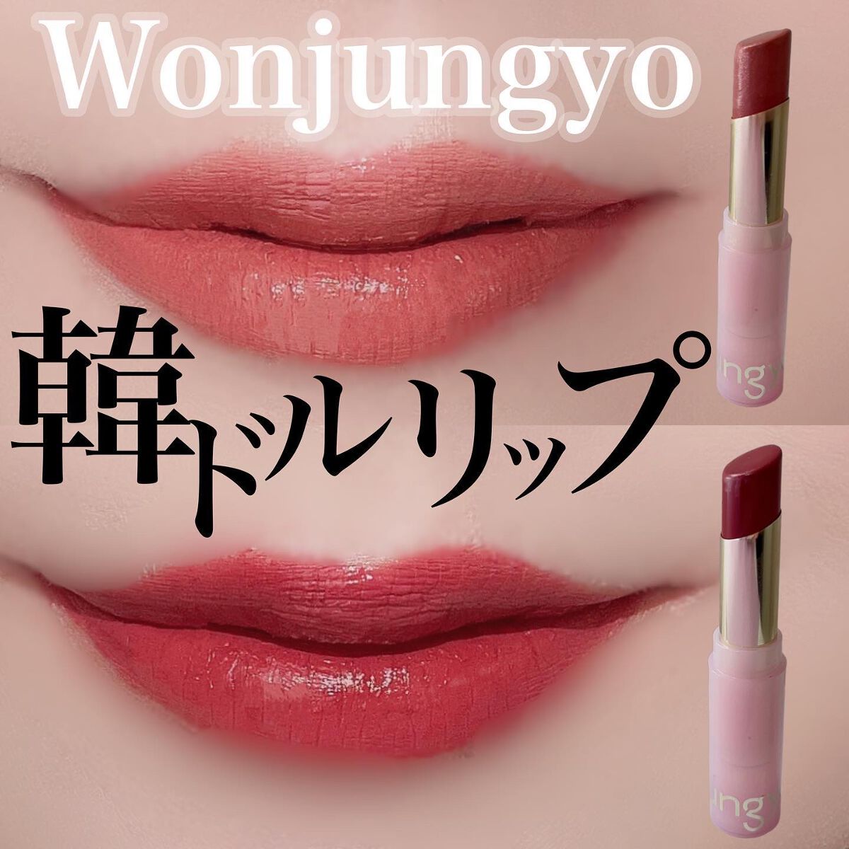 ウォンジョンヨ リップステッカー/Wonjungyo/口紅を使ったクチコミ（1枚目）