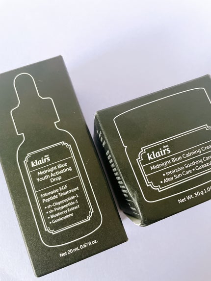 ミッドナイトブルーカーミングクリーム/Klairs/フェイスクリームを使ったクチコミ(10枚目)