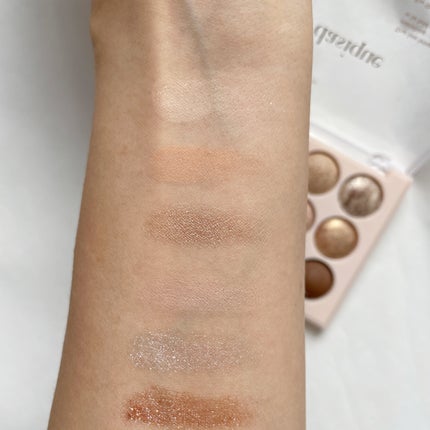 シャドウパレット/dasique/アイシャドウパレットを使ったクチコミ(6枚目)