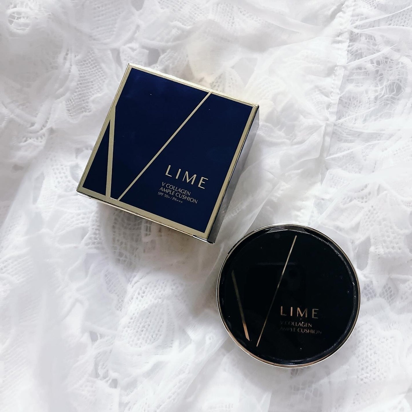 V コラーゲン アンプル クッション/LIME/クッションファンデーションを使ったクチコミ(1枚目)