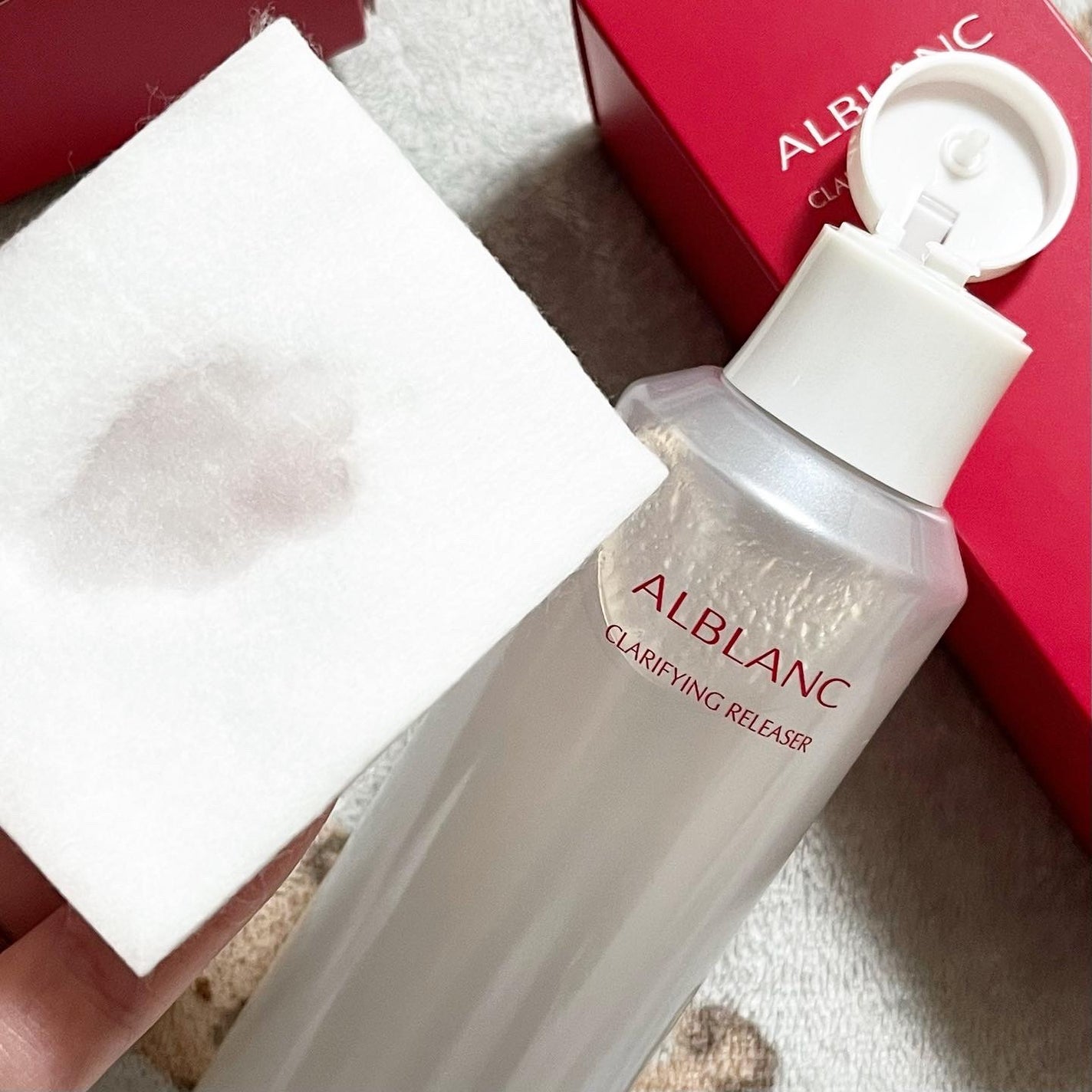 クラリファイイング リリーサー/ALBLANC/クレンジングウォーターを使ったクチコミ(2枚目)