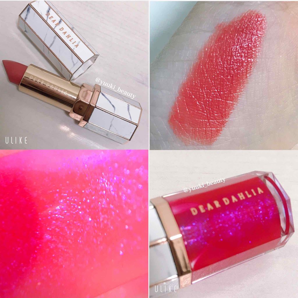 リップ パラダイス インテンス サテン/DEAR DAHLIA/口紅を使ったクチコミ(2枚目)