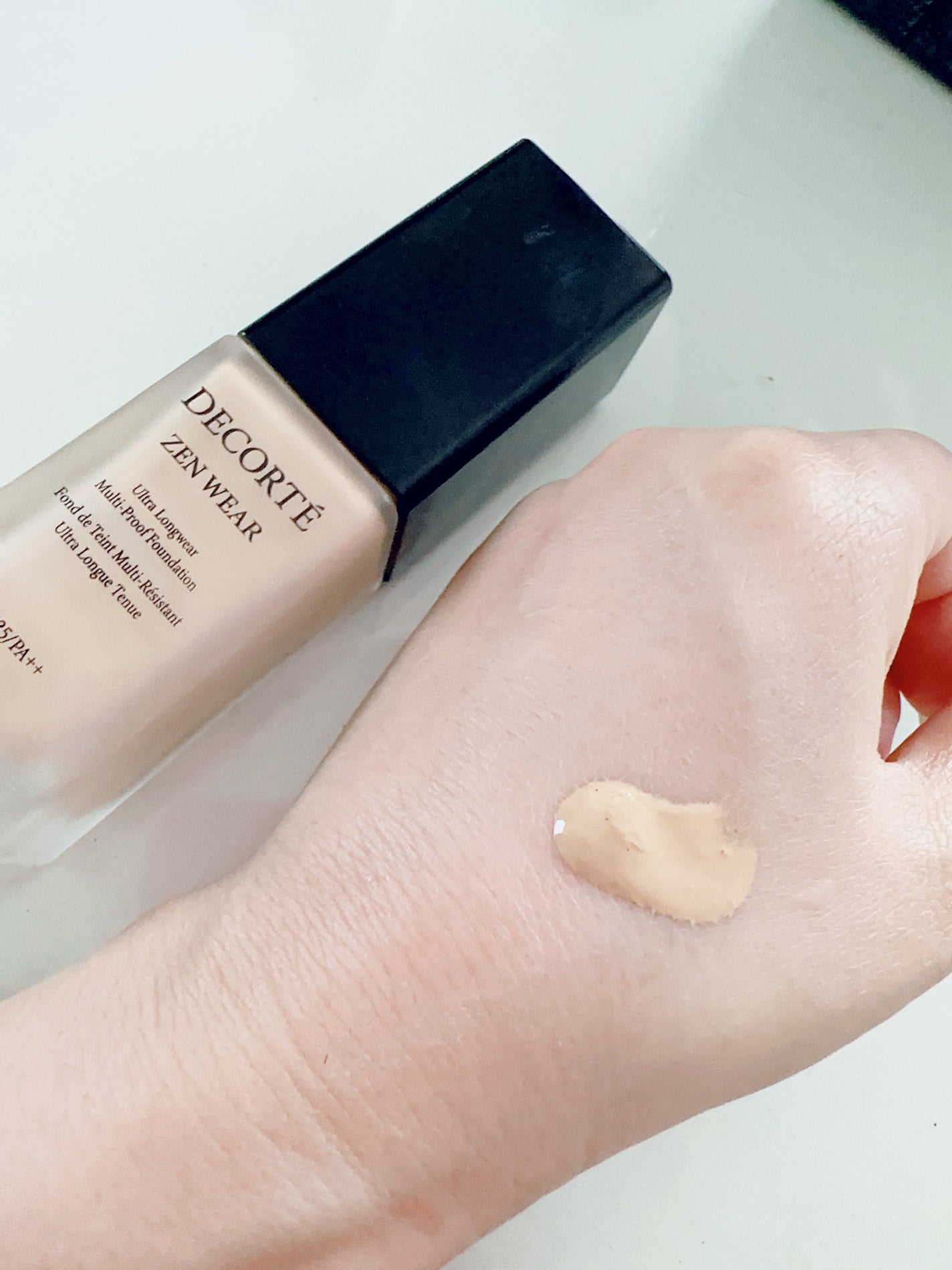 ゼン ウェア フルイド/DECORTÉ/リキッドファンデーションを使ったクチコミ(3枚目)