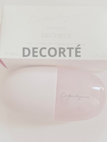 DECORTÉ
コンフォート デイミスト　セット＆プロテクト
🪸ーーーーーーーーーーーーーーーーーーーー

マスクしている時間が増えました。

メイク崩れや摩擦で肌悩みも増えました。


普段のメイク後