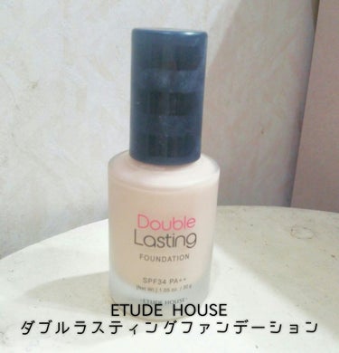 ダブルラスティング ファンデーション/ETUDE/リキッドファンデーションを使ったクチコミ（2枚目）