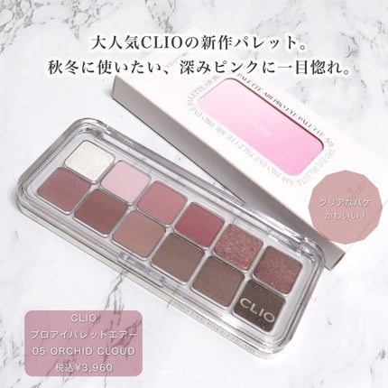 プロ アイ パレット エアー/CLIO/アイシャドウパレットを使ったクチコミ(2枚目)