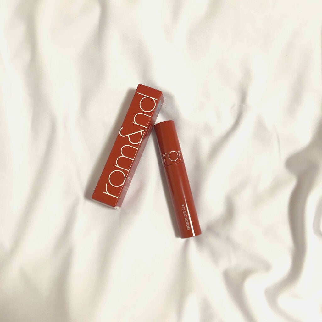 ジューシーラスティングティント/rom&nd/リップティントを使ったクチコミ(1枚目)