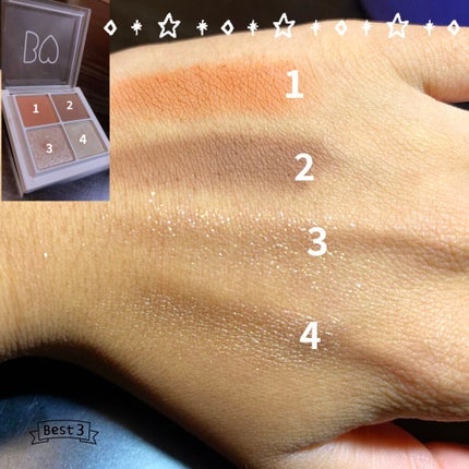 THE アイパレR/b idol/アイシャドウパレットを使ったクチコミ(2枚目)