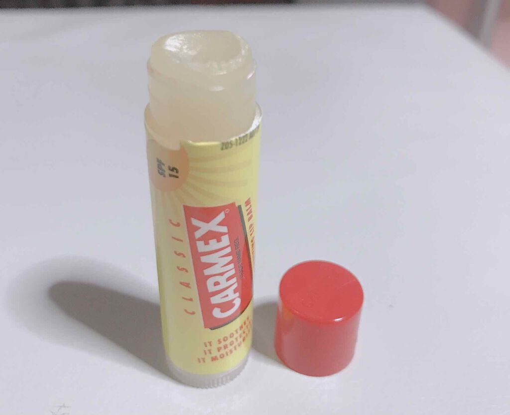 リップバーム スティック UV/カーメックス/リップケアを使ったクチコミ（2枚目）