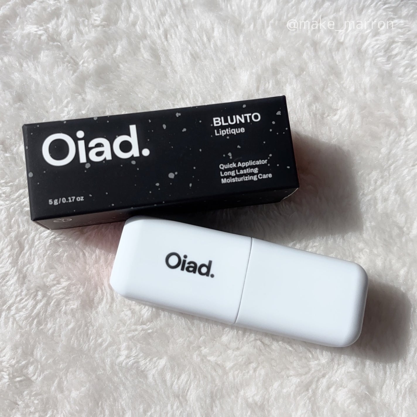 リップティーク/oiad/口紅を使ったクチコミ(1枚目)