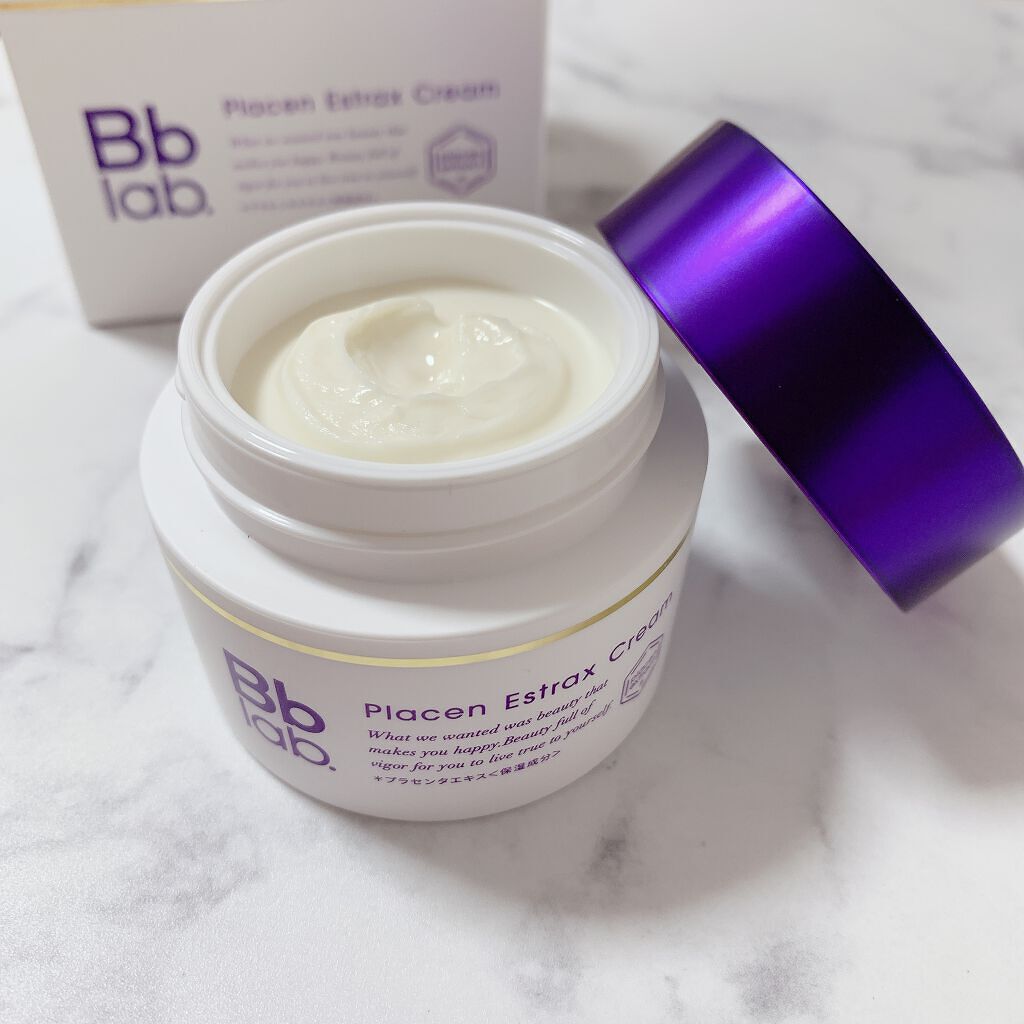 プラセンエストラックスクリーム/Bb lab./フェイスクリームを使ったクチコミ（2枚目）