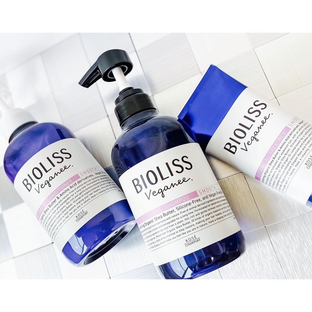 ボタニカル シャンプー/ヘアコンディショナー(スムース) /ビオリス ヴィーガニー/市販シャンプーを使ったクチコミ(1枚目)