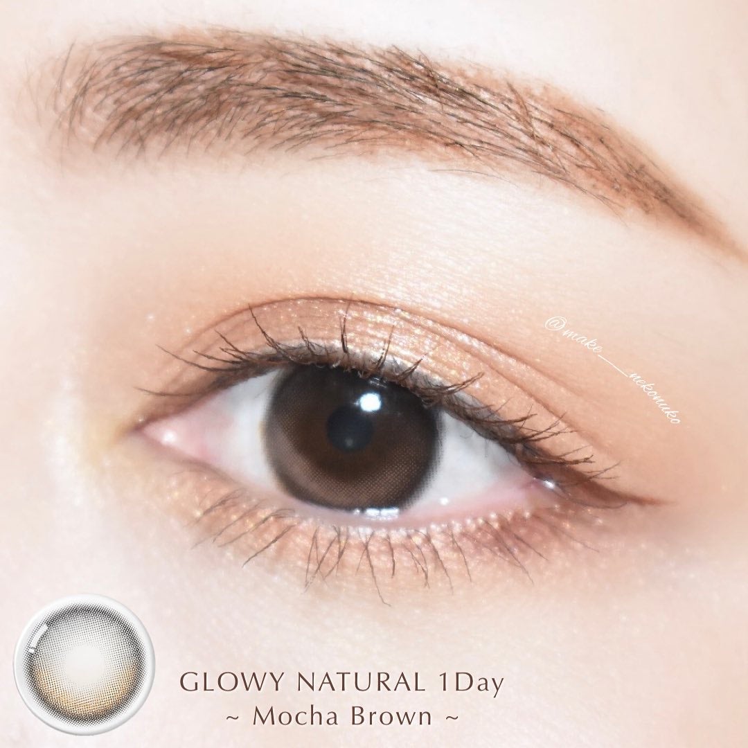 Glowy Natural 1Day/OLENS/カラーコンタクトレンズを使ったクチコミ(2枚目)