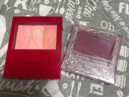 【旧品】パウダーチークス/キャンメイク/パウダーチークを使ったクチコミ(1枚目)