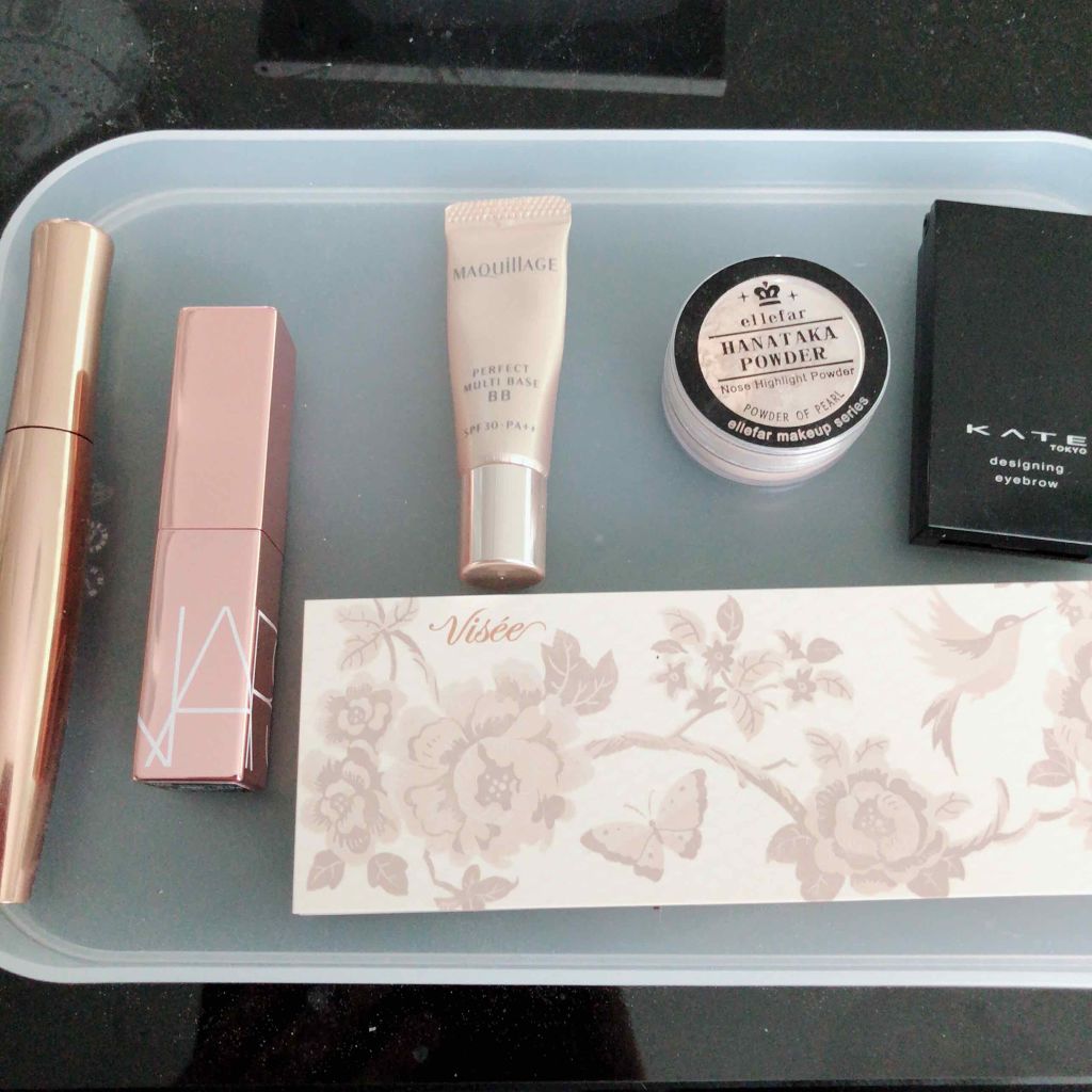 グラマラスヌード アイパレット (クリスマスコフレ 2017)/Visée/メイクアップキットを使ったクチコミ（1枚目）