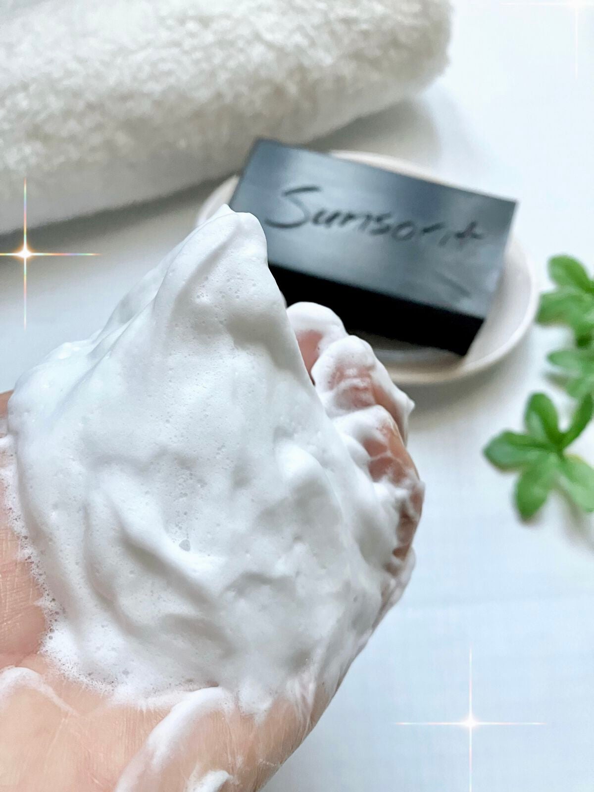 スキンピールバー ハイドロキノール/サンソリット/洗顔石鹸を使ったクチコミ(4枚目)