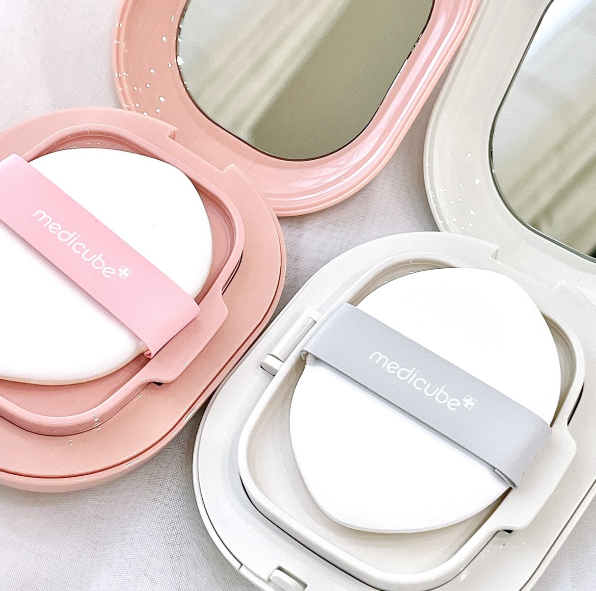 プロ グルタチオン グロウクッションファンデーション/MEDICUBE/クッションファンデーションを使ったクチコミ（2枚目）