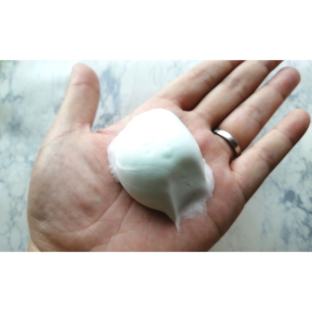 モッチスキン吸着泡洗顔FM(メロン)/MoccHi SKIN/泡洗顔を使ったクチコミ(3枚目)