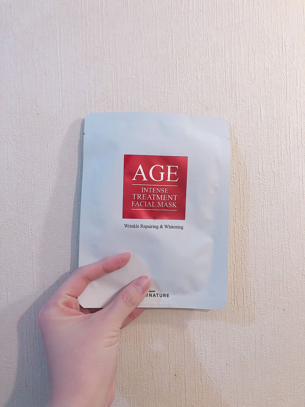 エイジ インテンストリートメント フェイシャルマスク/FROM NATURE/シートマスク・パックを使ったクチコミ(1枚目)