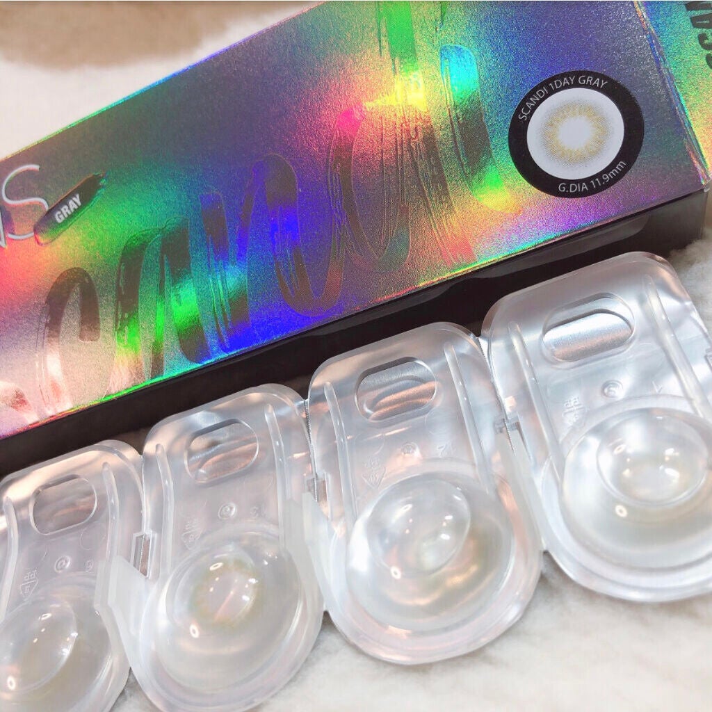 フレンチゴールド3コン/OLENS/カラーコンタクトレンズを使ったクチコミ(4枚目)