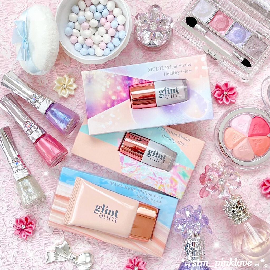 メイクキープシフォンベース/glintaura/化粧下地を使ったクチコミ(1枚目)