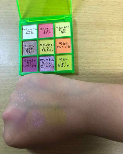 UR GLAM BLOOMING EYE COLOR PALETTE/U R GLAM/アイシャドウパレットを使ったクチコミ(7枚目)