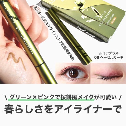 スキルレスライナー/LUMIURGLAS/リキッドアイライナーを使ったクチコミ(1枚目)