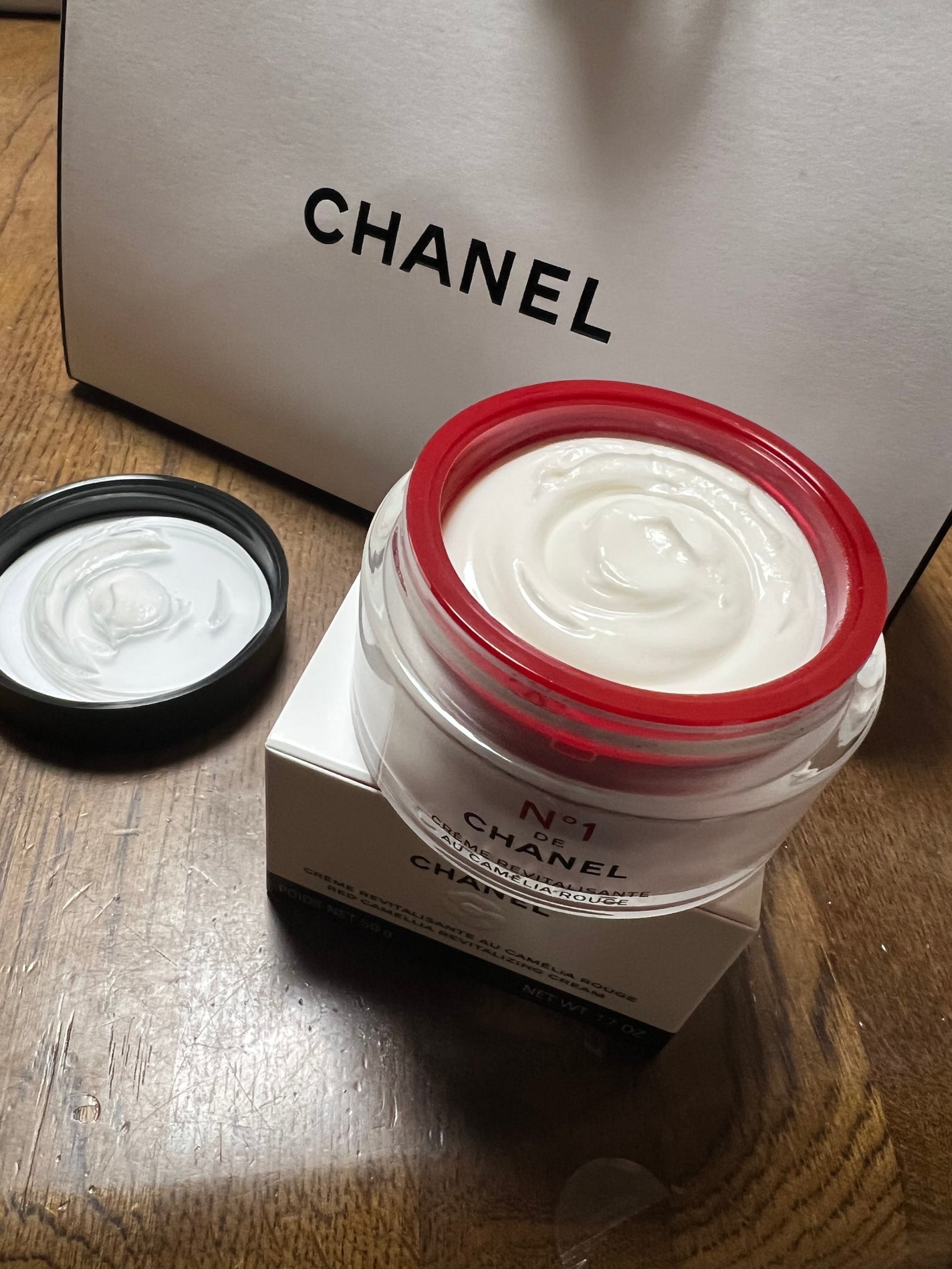 クリーム N°1 ドゥ シャネル /CHANEL/フェイスクリームを使ったクチコミ(4枚目)