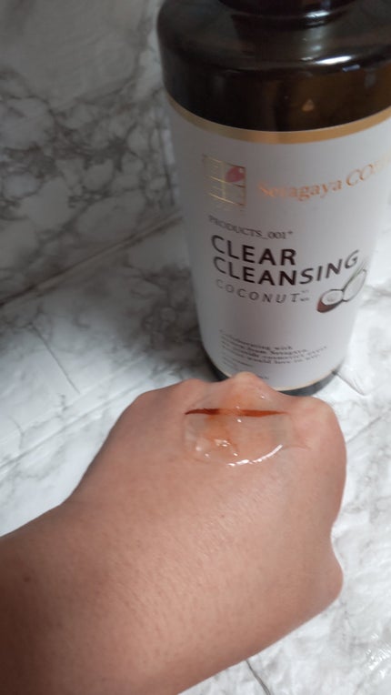 クリアクレンジング ココナッツ/世田谷コスメ/クレンジングジェルを使ったクチコミ(6枚目)