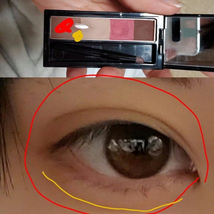 リシェ カラーリング アイブロウパウダー/Visée/パウダーアイブロウを使ったクチコミ(2枚目)